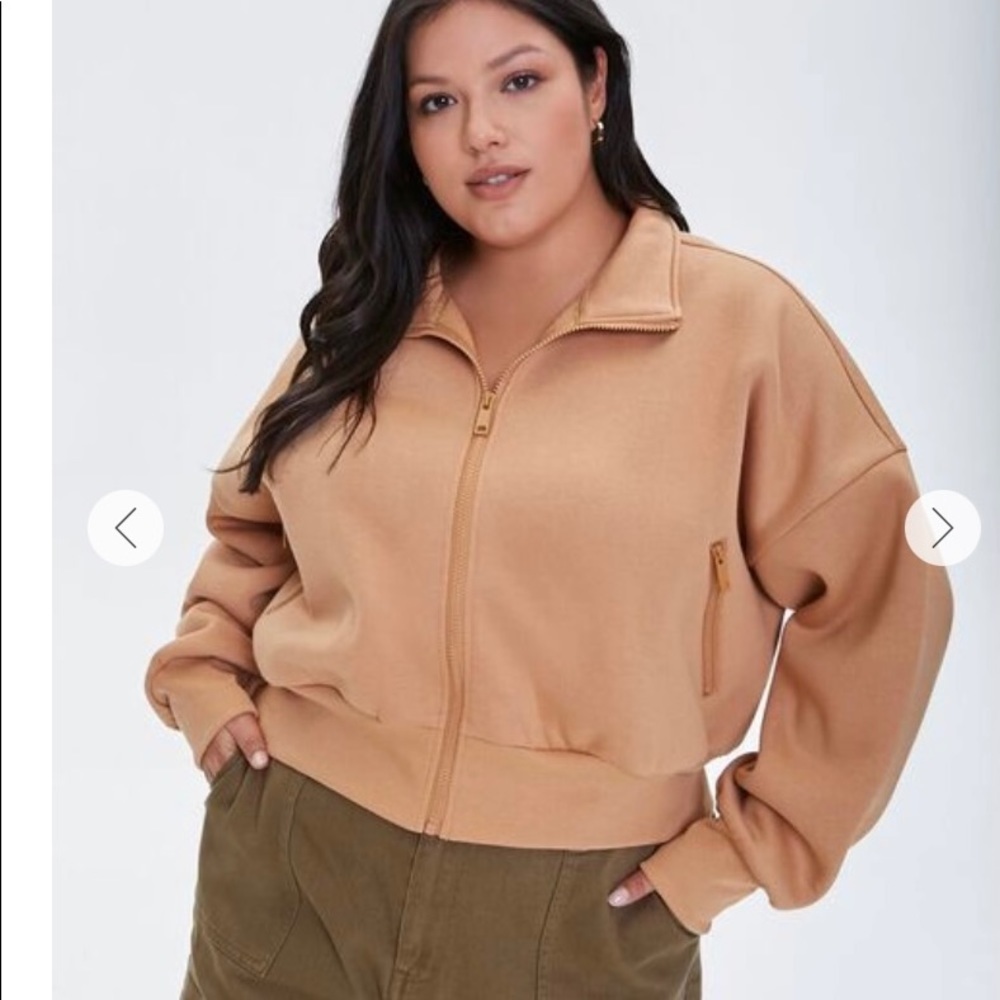 Forever 21 + Carmel Crop Jacket.